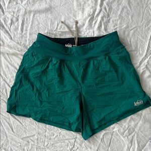 REI Women's Small Teal Athletic Shorts 5 In